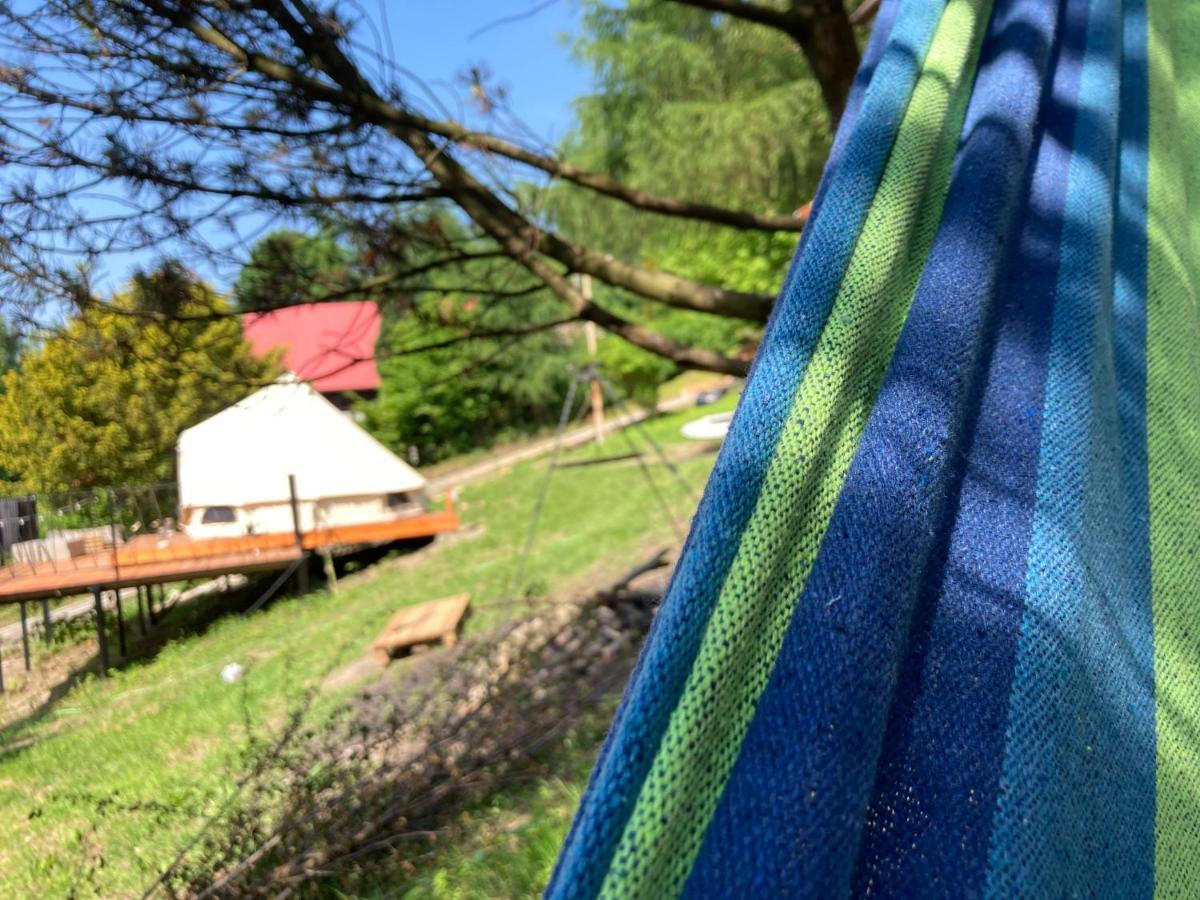 Glampspace - Szlak Beskidzki Hotel Międzybrodzie Bialskie Eksteriør billede