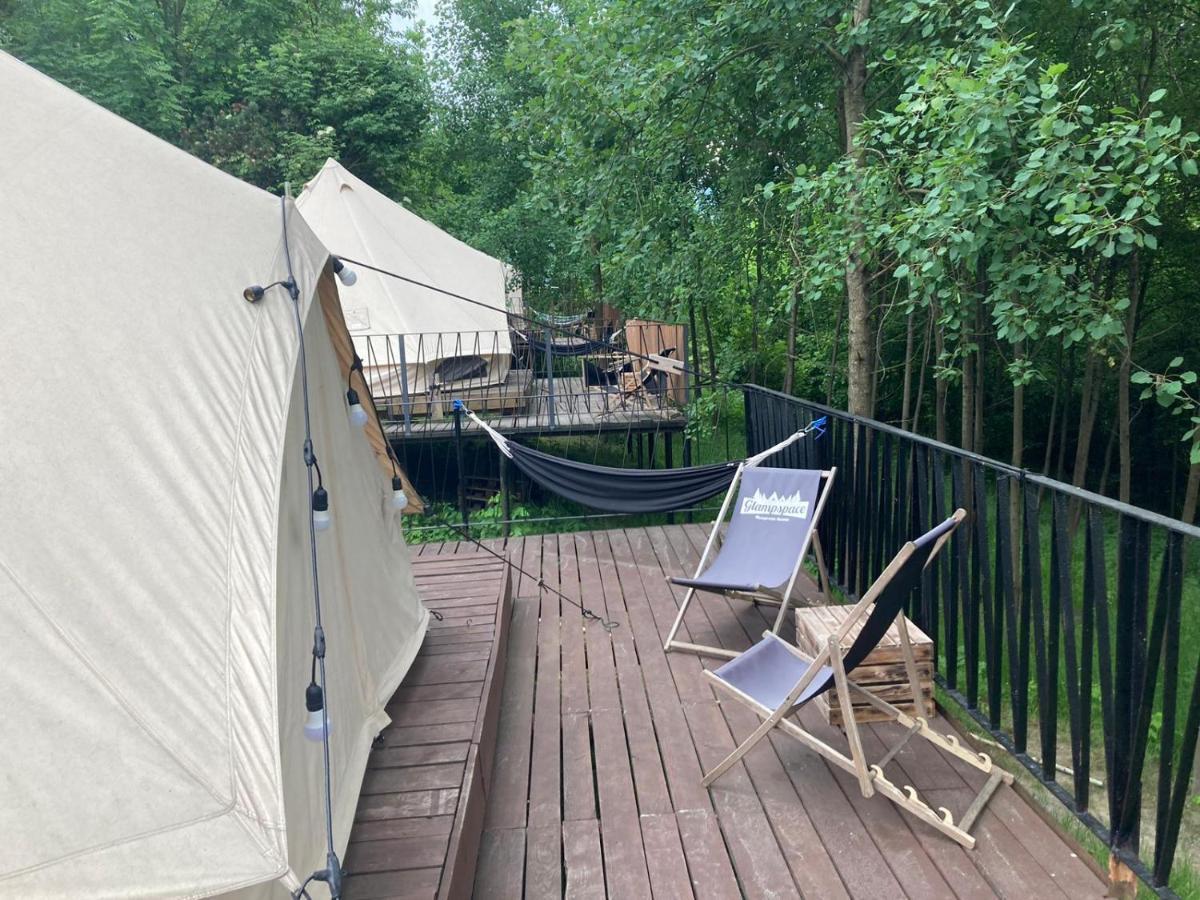 Glampspace - Szlak Beskidzki Hotel Międzybrodzie Bialskie Eksteriør billede