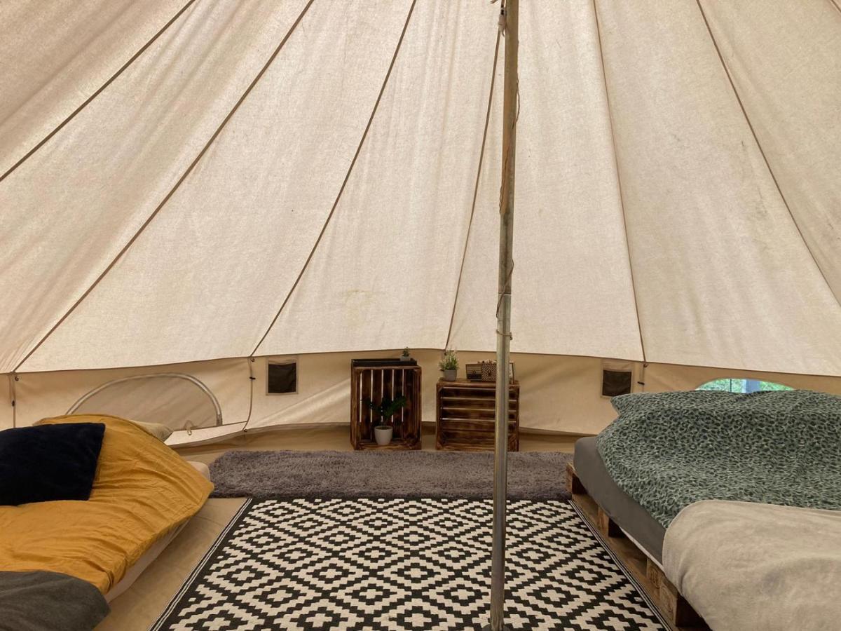 Glampspace - Szlak Beskidzki Hotel Międzybrodzie Bialskie Eksteriør billede