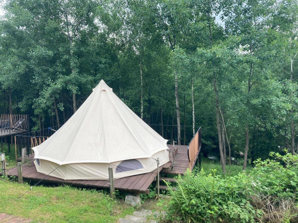 Glampspace - Szlak Beskidzki Hotel Międzybrodzie Bialskie Eksteriør billede