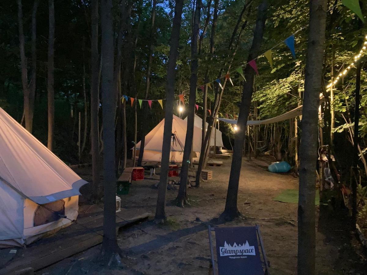 Glampspace - Szlak Beskidzki Hotel Międzybrodzie Bialskie Eksteriør billede