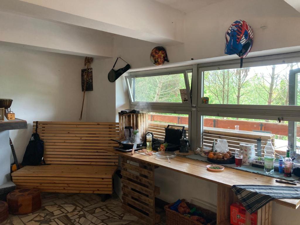 Glampspace - Szlak Beskidzki Hotel Międzybrodzie Bialskie Eksteriør billede
