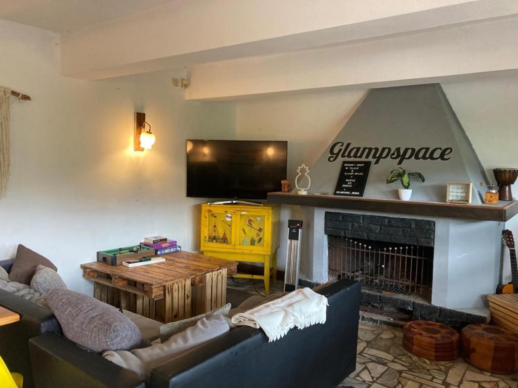 Glampspace - Szlak Beskidzki Hotel Międzybrodzie Bialskie Eksteriør billede